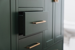 Dark Green Cabinetry